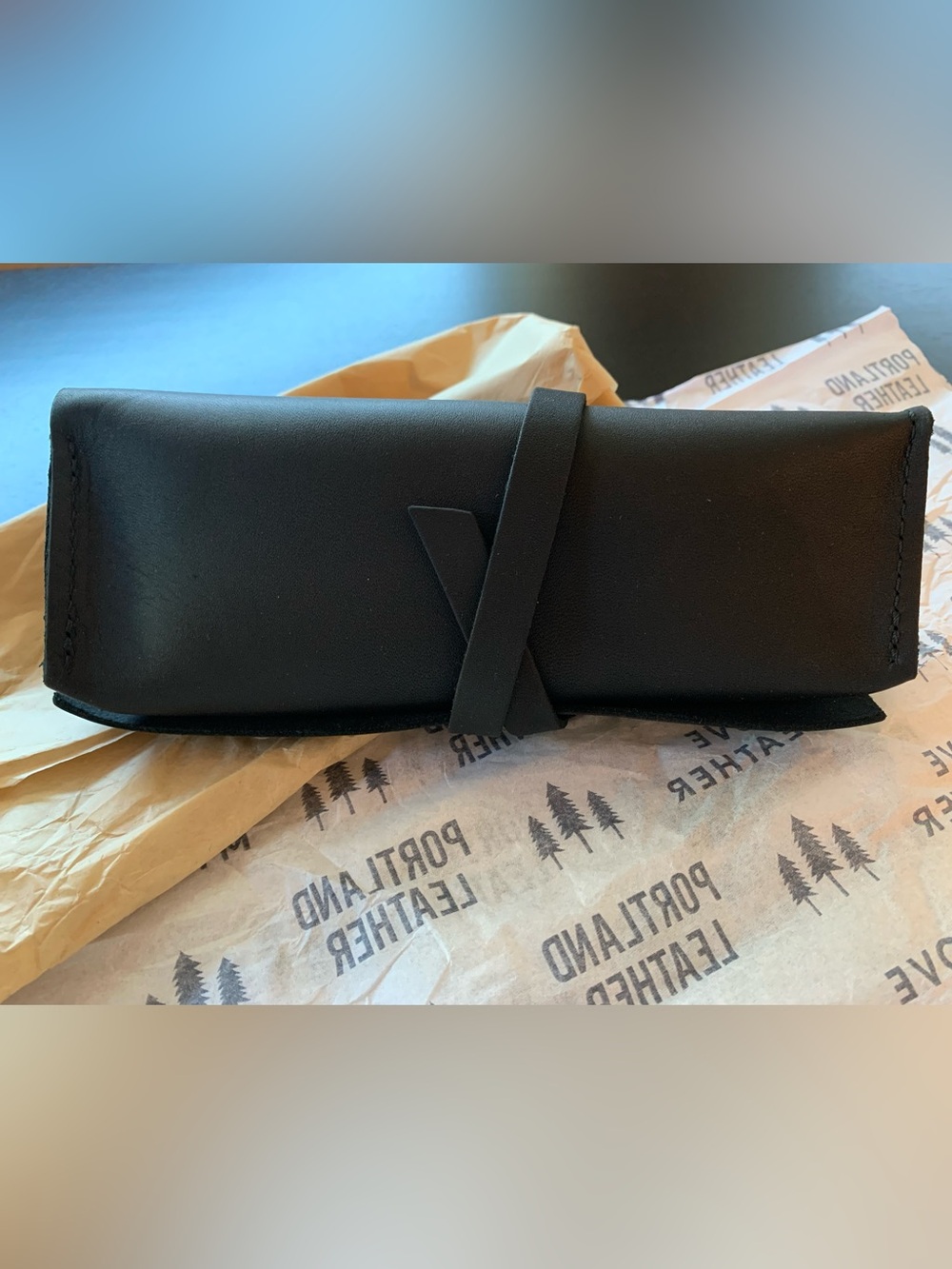 Portland Leather Goods Artist Pencil Case - Black - Picture 3 of 6